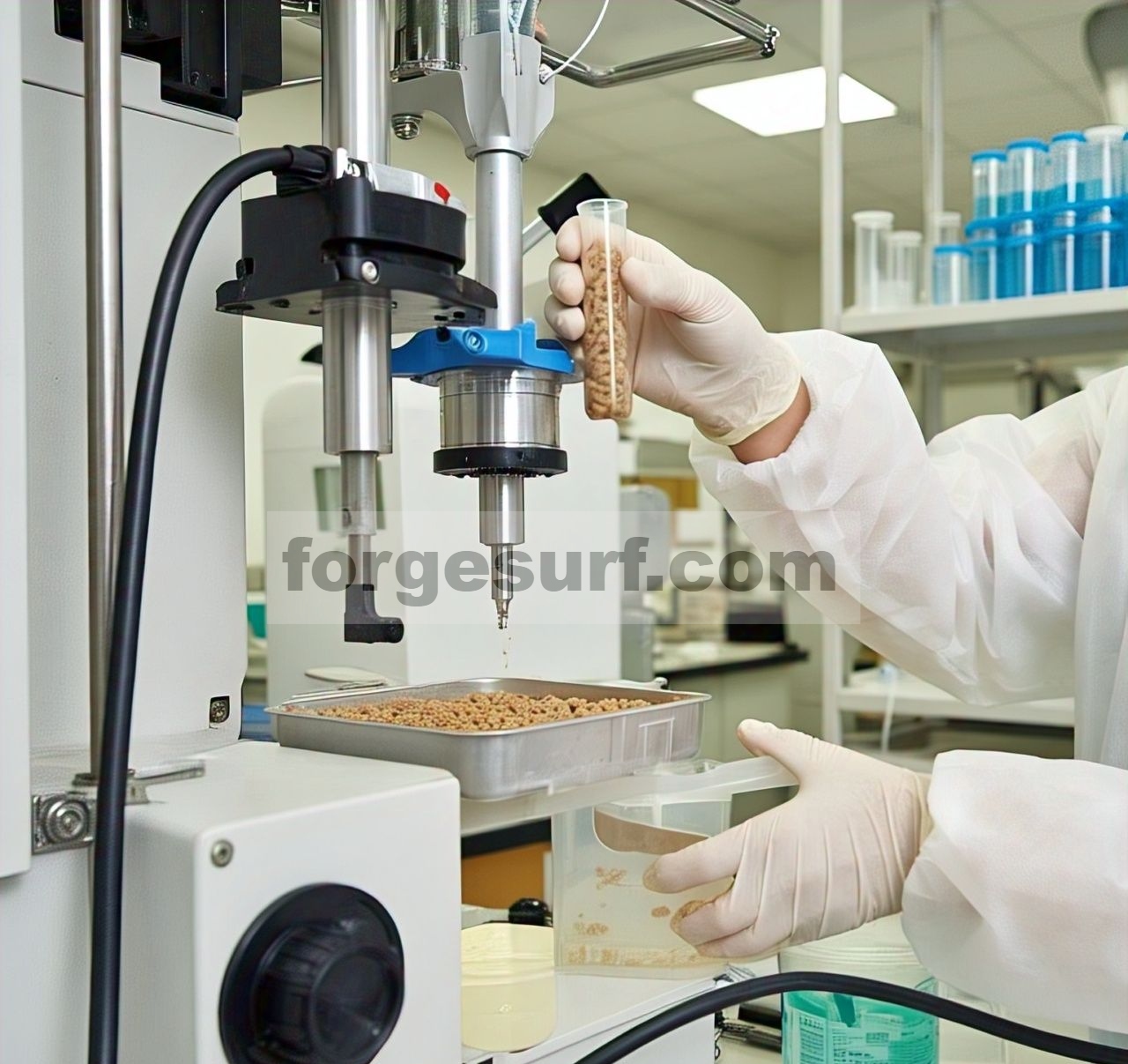 Pengaruh pati termodifikasi terhadap kualitas protein kedelai ekstrusi-gluten gandum dengan kadar air rendah