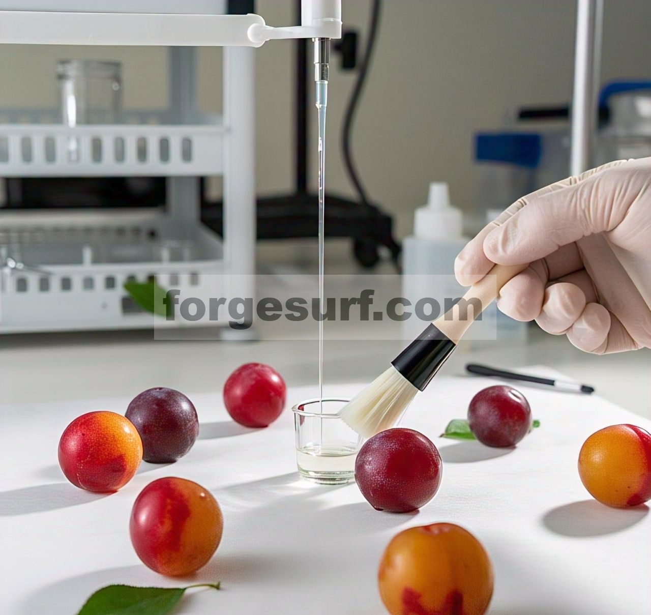 Perlakuan pasca panen dengan asam jasmonat dan metil jasmonat dapat mengurangi kerusakan akibat dingin dan menjaga kualitas buah plum Jepang ‘Black Amber’ dan ‘Tegan Blue’ ( Prunus salicina Lindell) yang disimpan dalam suhu dingin.