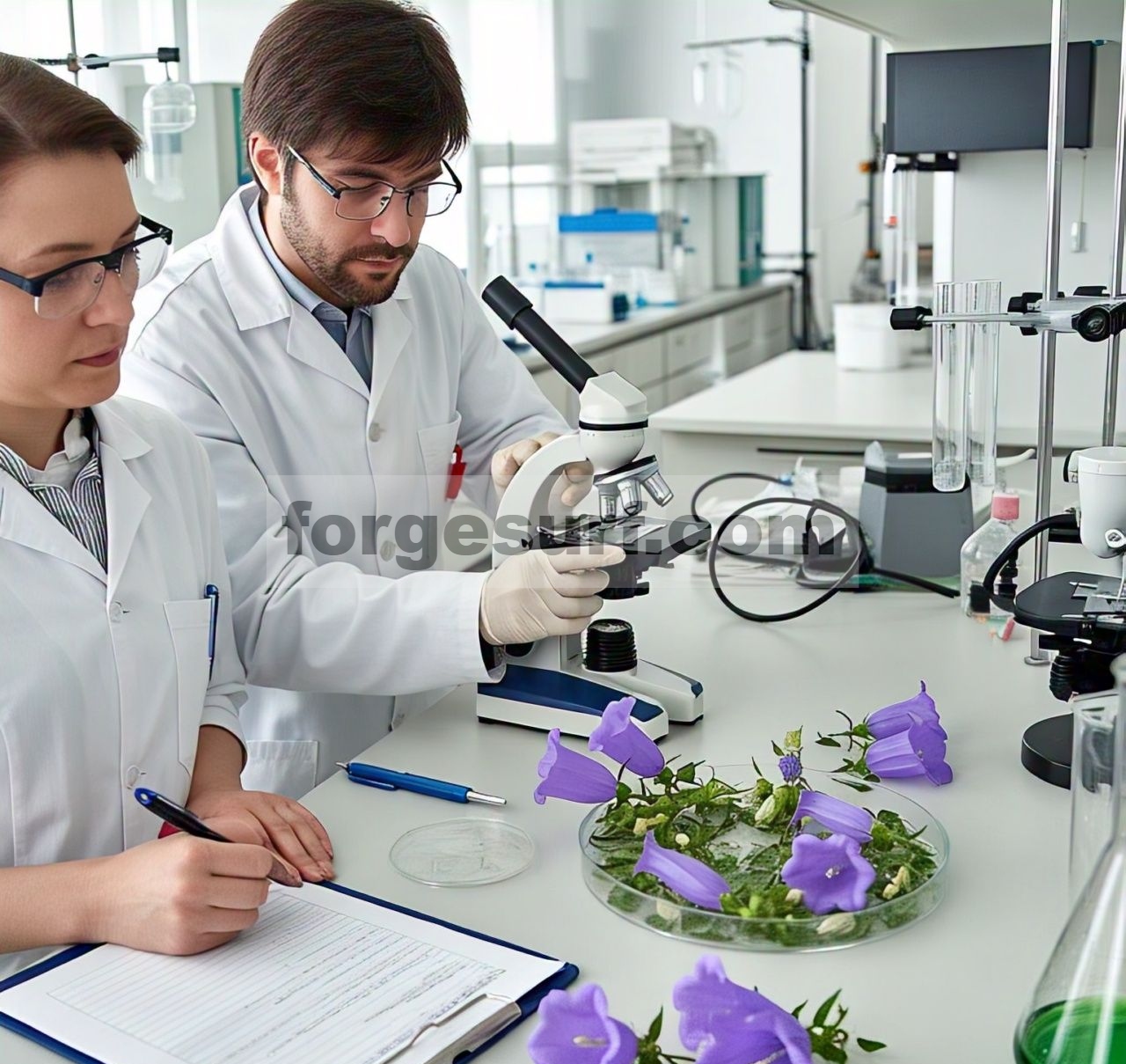 Spiroacetals dan munculnya spesialis Campanula : Sensitivitas reseptor terhadap aroma bunga spesifik inang