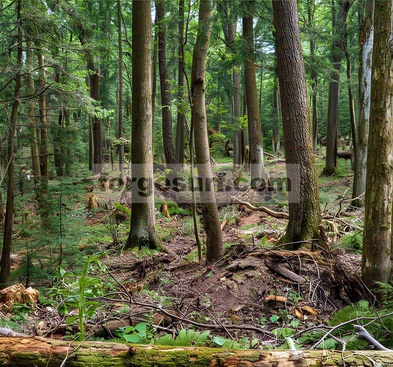 Strategi fungsional pohon dan komunitas mikroba tanah mengatur layanan ekosistem hutan