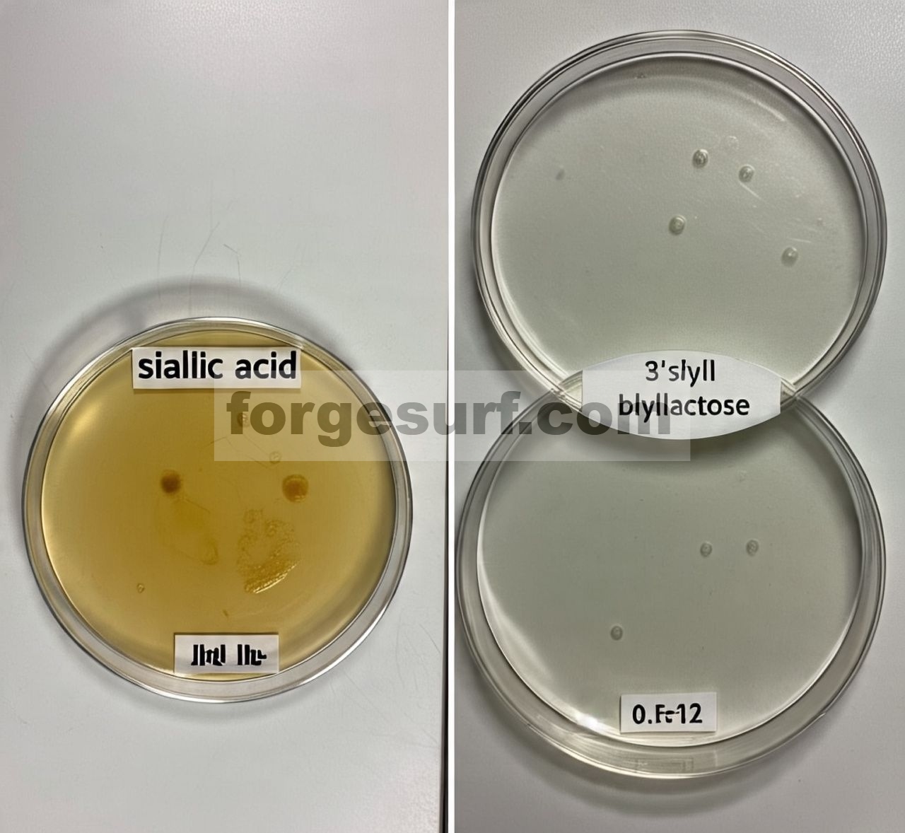 Perbandingan efek asam sialik dan 3′-sialyllactose pada fermentasi mikrobiota feses dan aktivitas prebiotik pada sel IPEC-J2 yang kekurangan ETEC