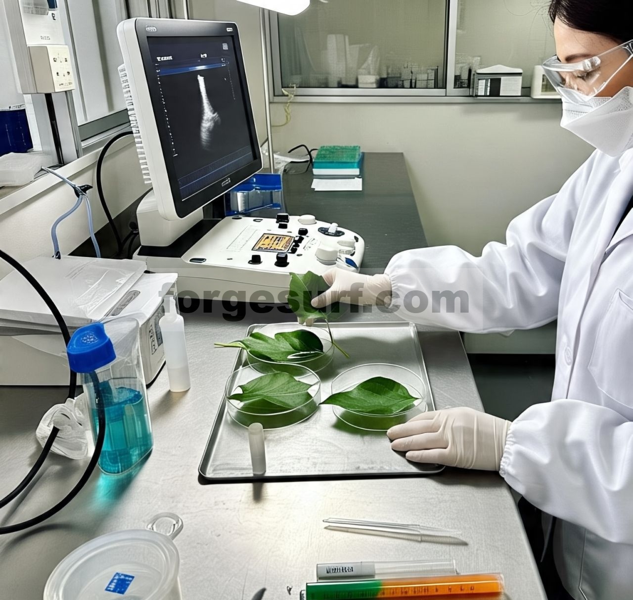 Ultrasonografi yang dikombinasikan dengan pengobatan anaerobik dan aerobik bergantian menimbulkan akumulasi asam gamma-aminobutyric pada daun mulberry