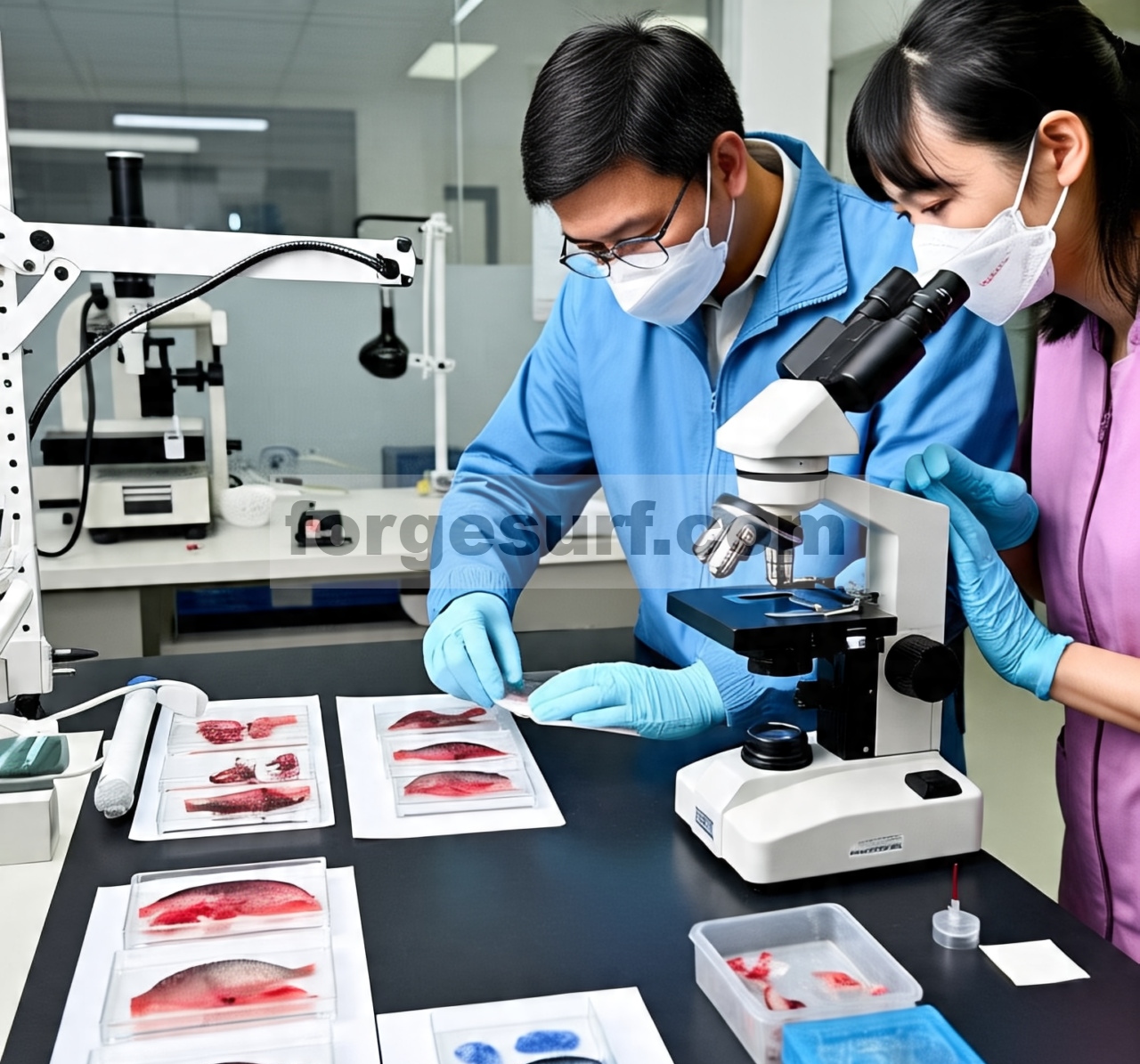 Studi Percontohan Karakteristik Histologis dan Ultrastruktural Organ Imun Utama (Limpa, Ginjal Kepala, dan Ginjal Batang) dan Analisis Fitur Patologis pada Taimen Sichuan ( Hucho bleekeri )